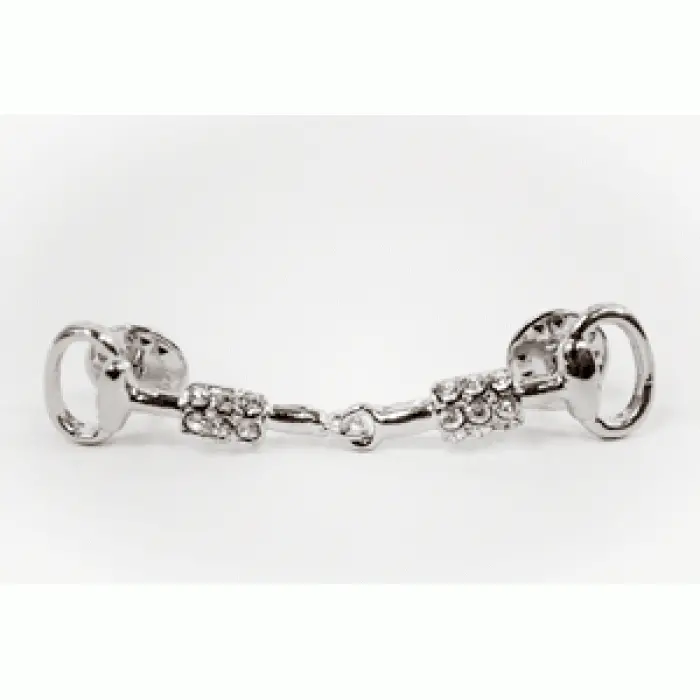 Rhc Stock Pin Chrystal Snaffle 1