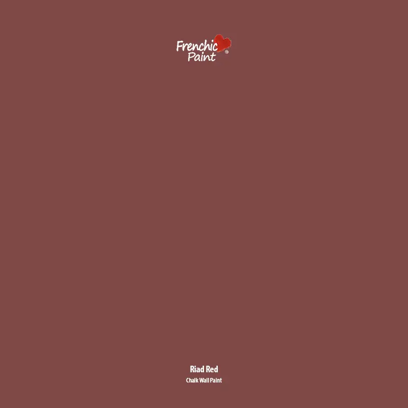 Riad Red - Peel & Stick Paint Sample 1