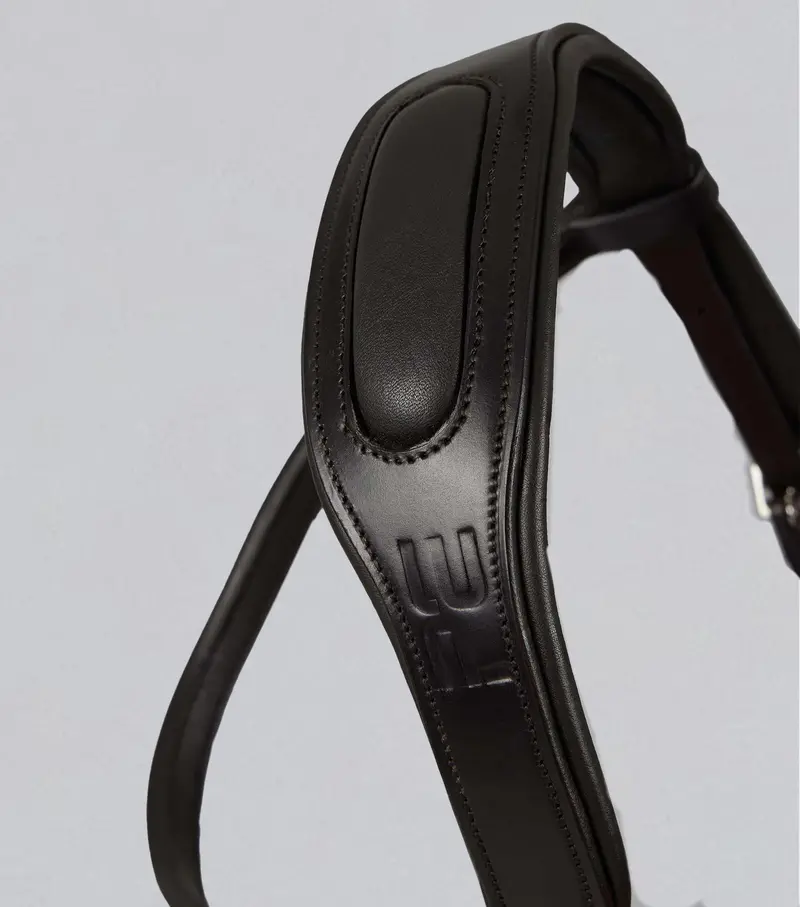 Rivere Snaffle Bridle Black 2