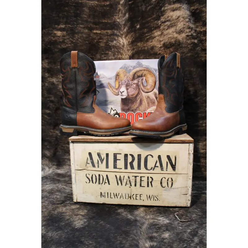Rocky Men's Branson Roper Western Boot 1