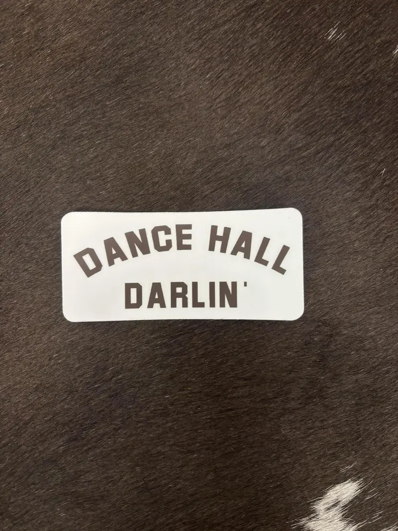 Rodeo Hippie Dance Hall Darlin' Sticker 1