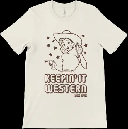 Rodeo Hippie Keepin' It Western Tee 1