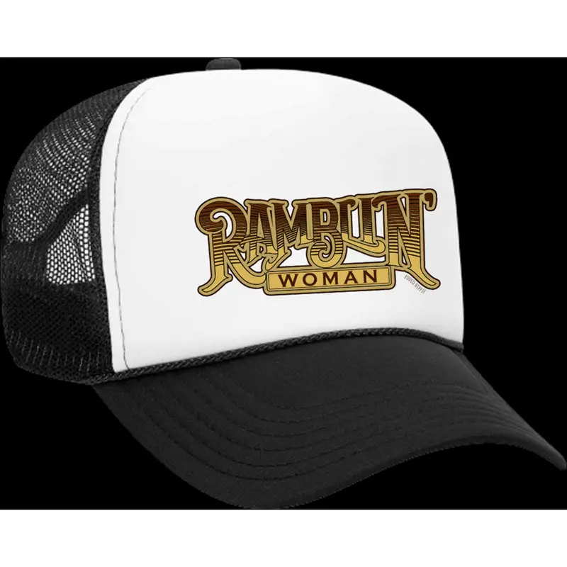 Rodeo Hippie Ramblin' Woman Trucker Hat 1