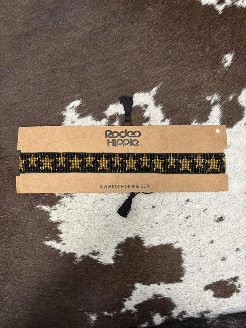 Rodeo Hippie Star Hatband 1