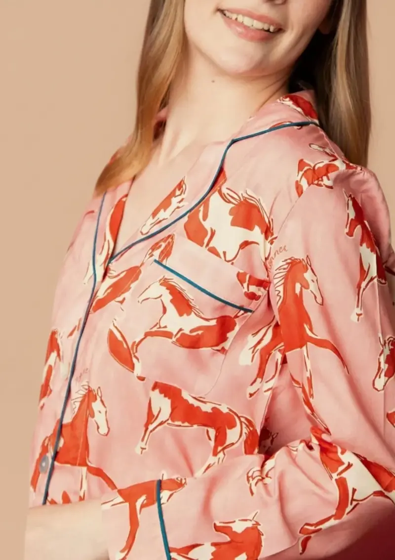 Rosabella Pj's Set | Long Sleeve | Volt Print 1