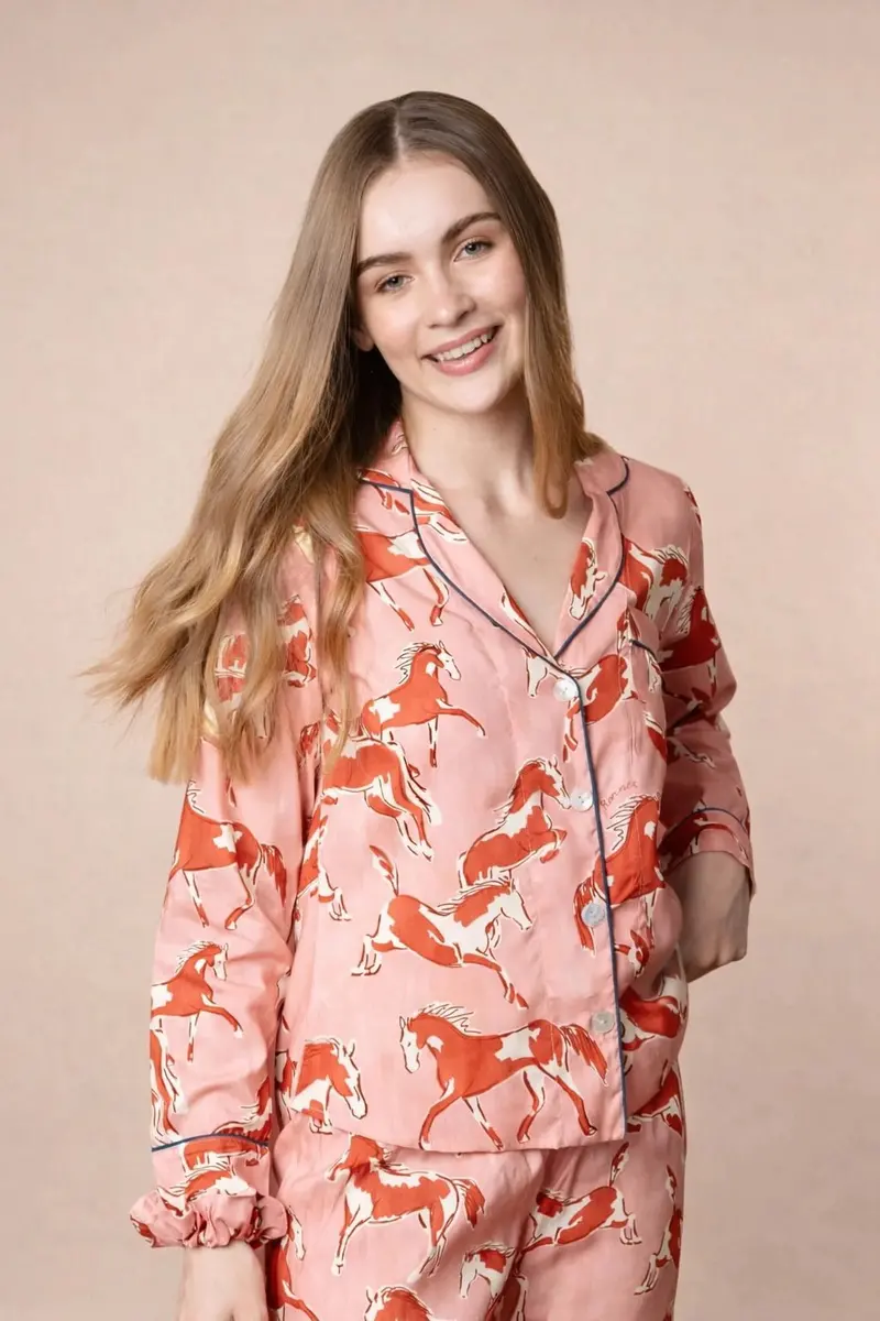 Rosabella Pj's Set | Long Sleeve | Volt Print 2