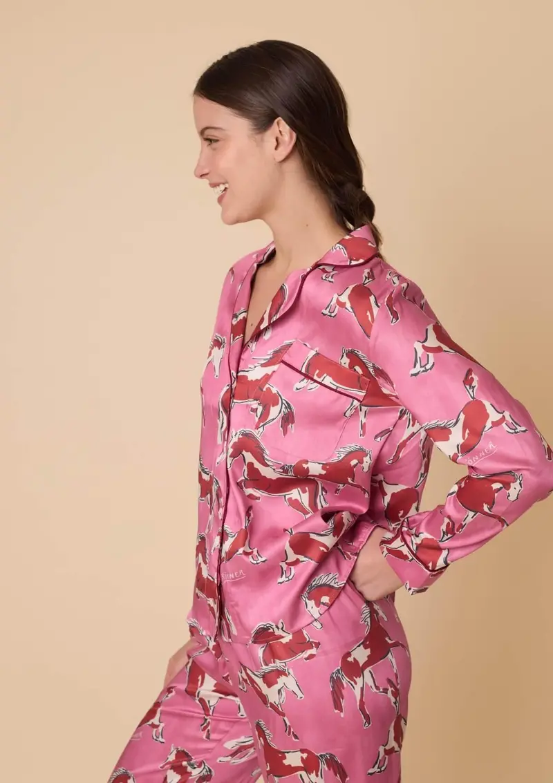 Rosabella Pj's Set | Long Sleeve | Volt Print 4