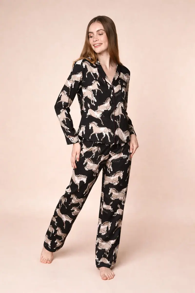 Rosabella Pj's Set | Long Sleeve | Volt Print 9