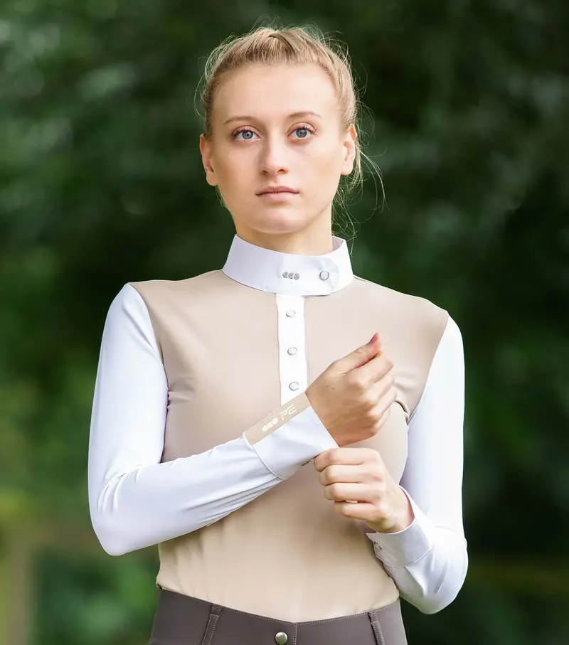Rossini Lycra Show Shirt Beige 2