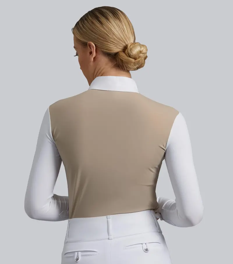 Rossini Lycra Show Shirt Beige 3