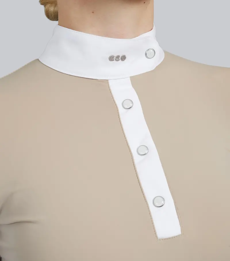 Rossini Lycra Show Shirt Beige 4