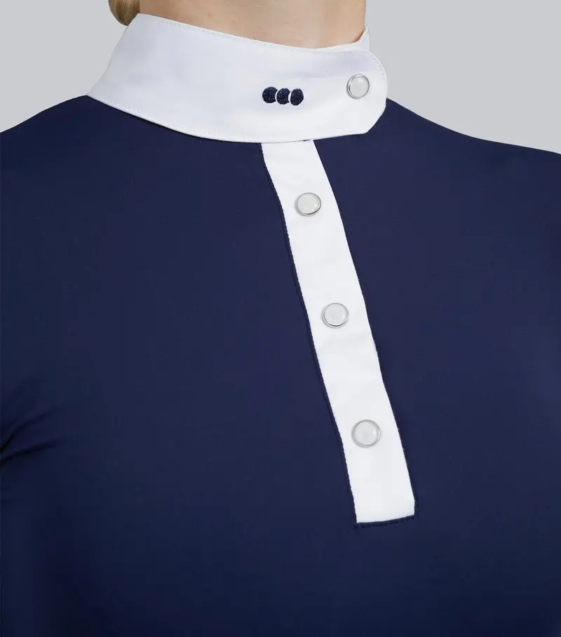 Rossini Lycra Show Shirt Navy 4