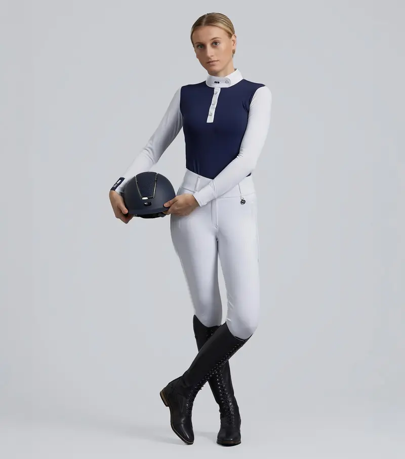 Rossini Lycra Show Shirt Navy 6