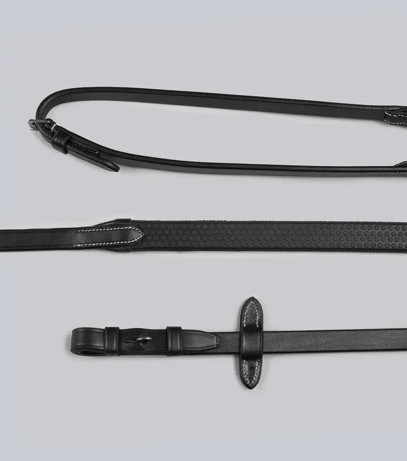 Rubber Reins Black 1