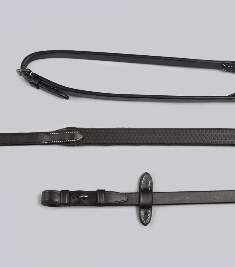 Rubber Reins Dark Havana 1