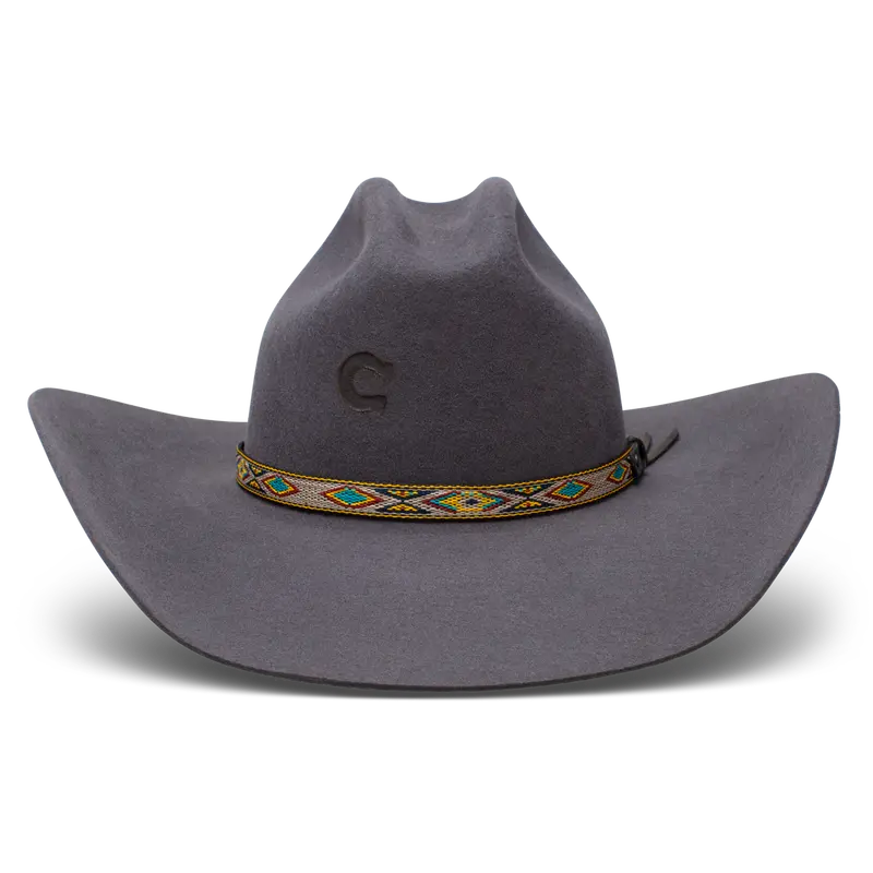 Run Away Grey Western Hat 4