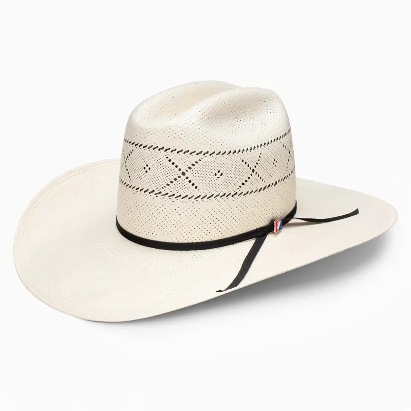 Rusty 4.25" Brim Resistol Straw Hat 1