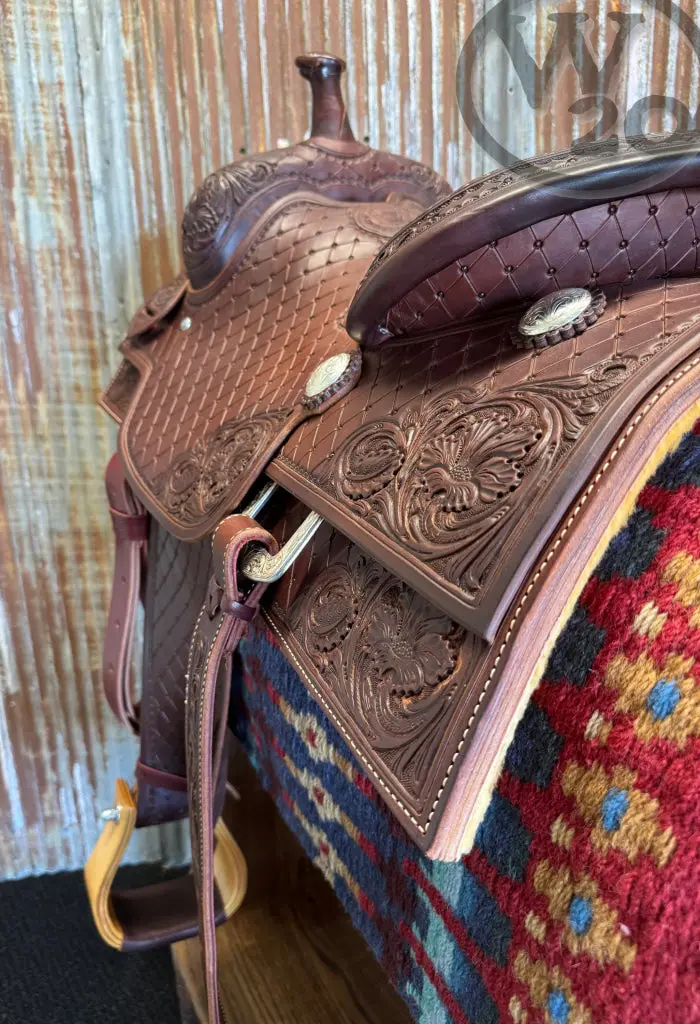 Rw Bowman Custom Cross Hatch Ranch Cutter 4