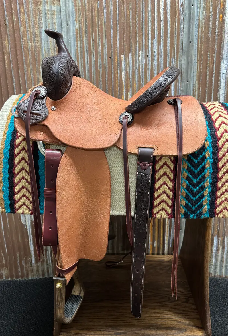 Rw Bowman Custom Oiled Roughout Barrel Racer 1
