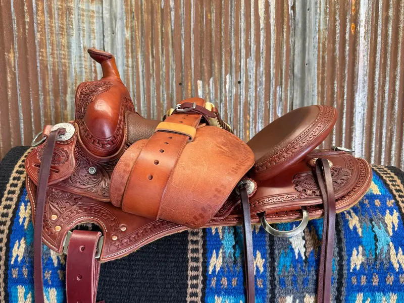 Rw Bowman Custom Spine Relief Western Pleasure Saddle 3