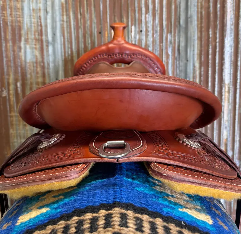 Rw Bowman Custom Spine Relief Western Pleasure Saddle 5