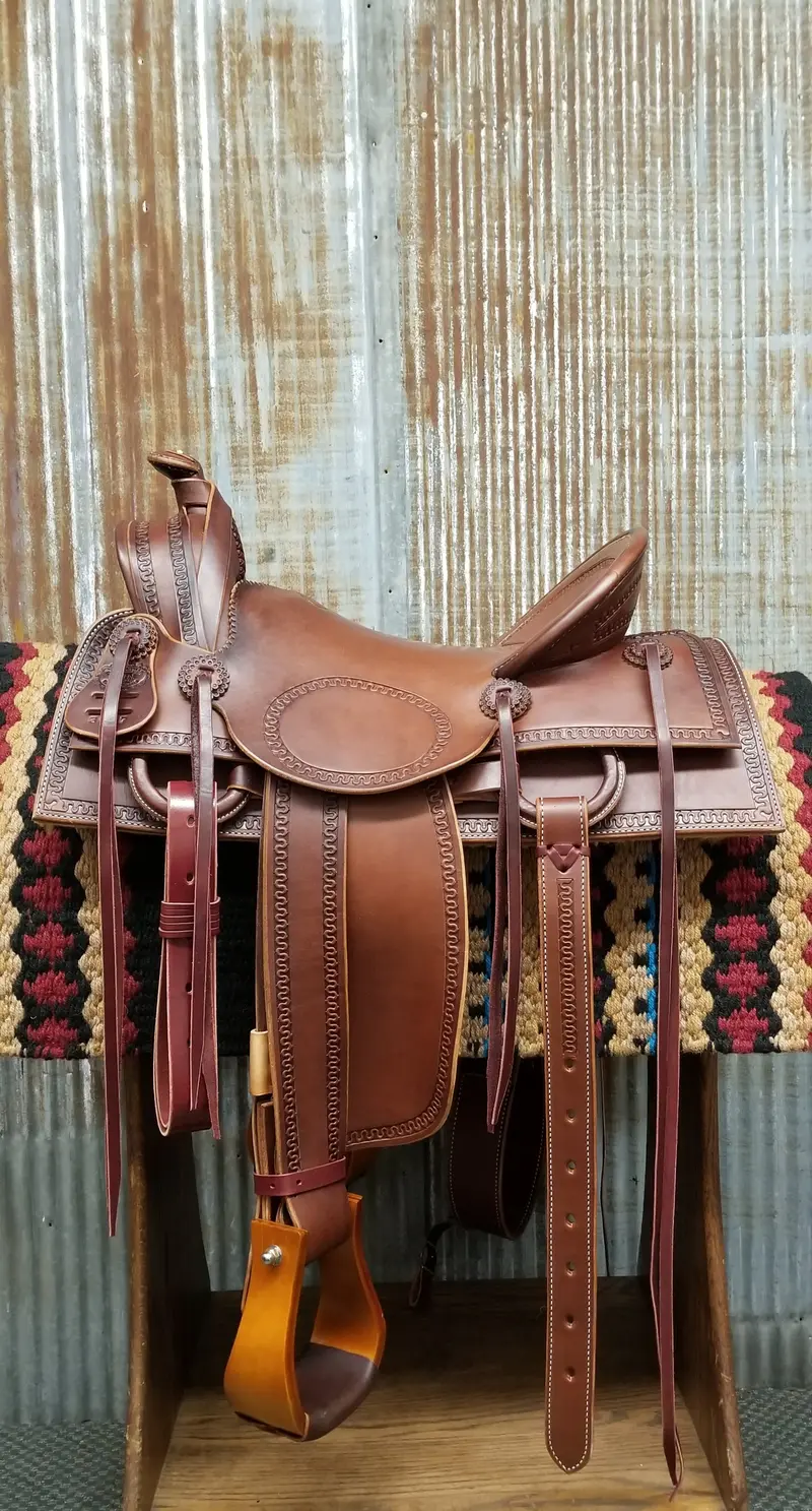 Rw Bowman Mounted Shooter Saddle 1