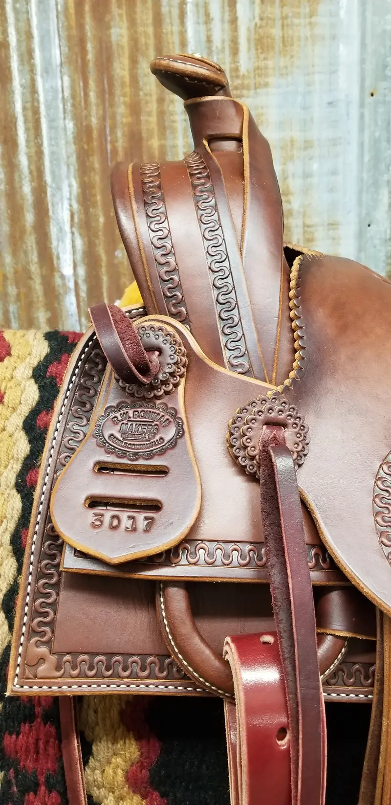 Rw Bowman Mounted Shooter Saddle 2