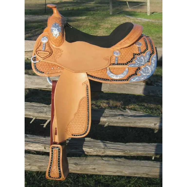 Rw Bowman Silver Reiner Saddle 1