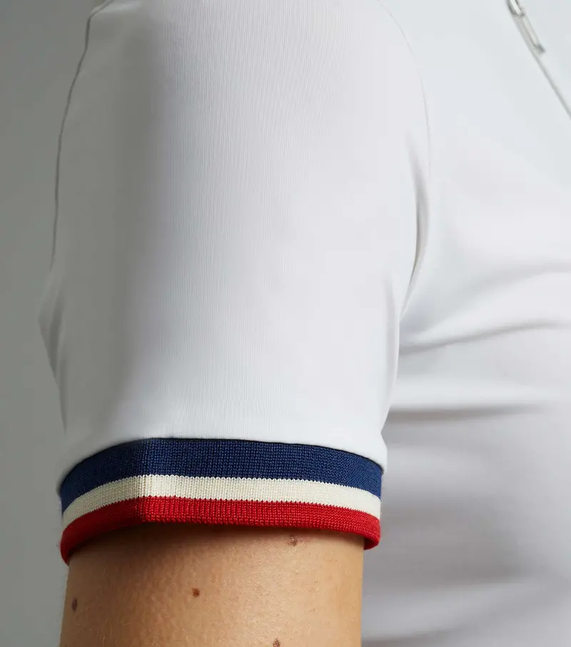 Sale - Allegra Ladies Short Sleeve Riding Top White 6