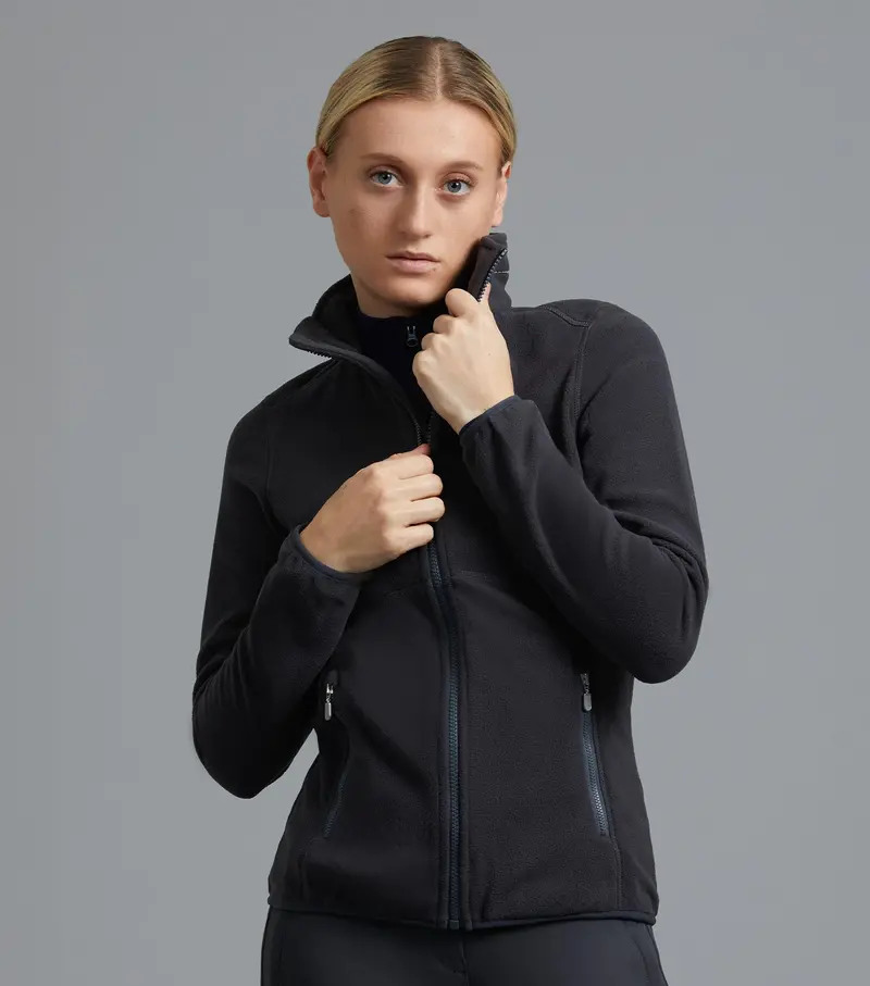 Sale - Ascendo Microfleece Riding Top Grey 1