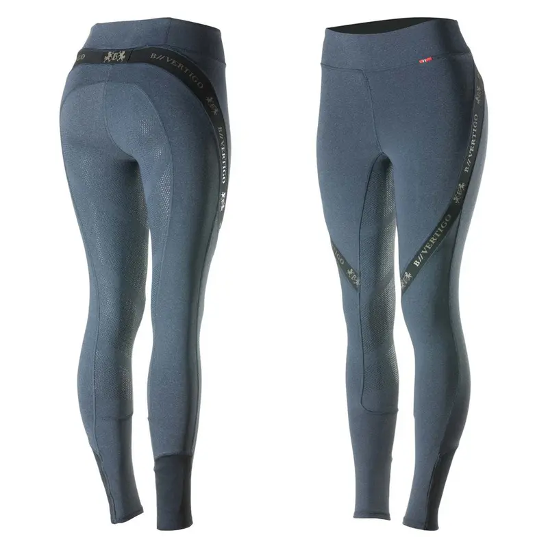 Sale B Vertigo Jenny Womens Silicone Full Seat Riding Tights 1