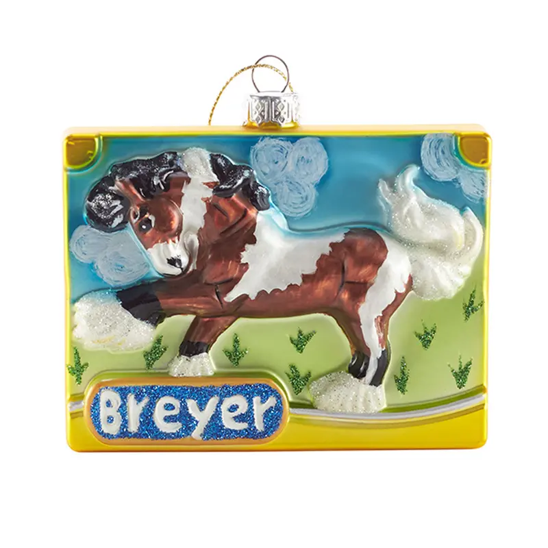Sale Breyer Box Glass Ornament 2025 1