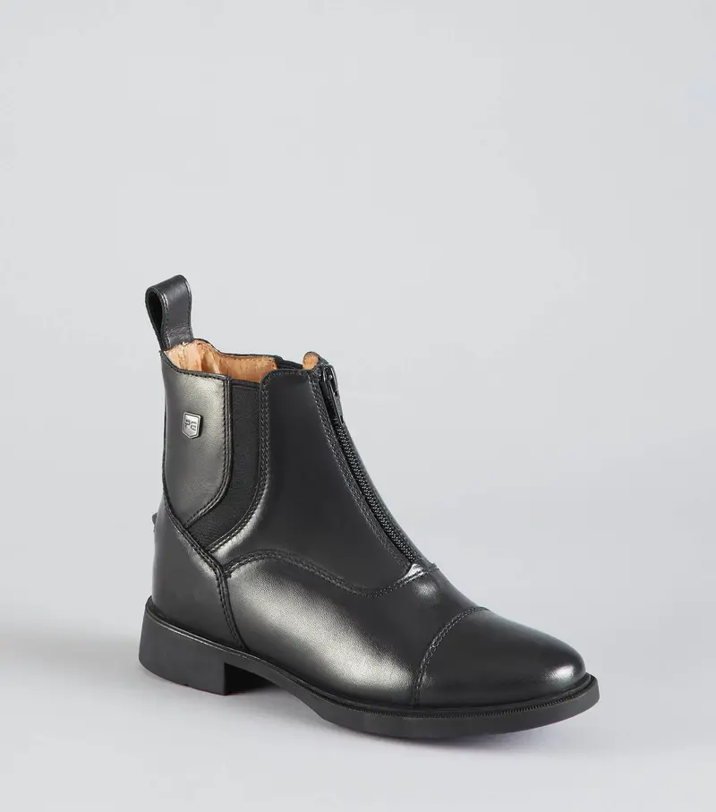 Sale - Bruno Junior Leather Paddock Boot Black 1