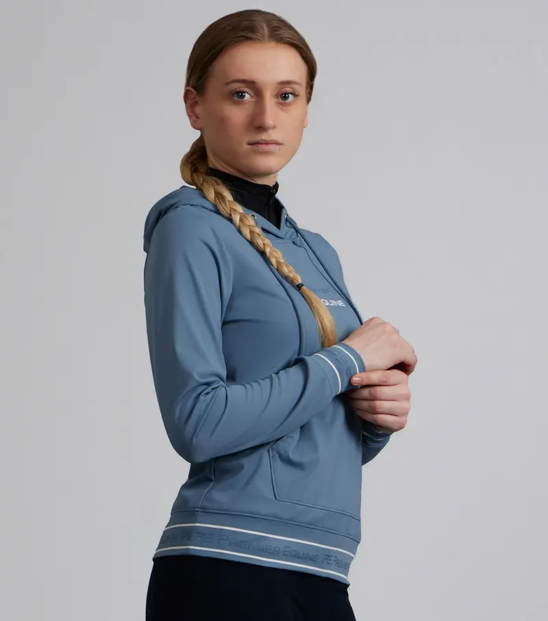 Sale - Cadenza Technical Riding Hoodie San Marino Blue 1