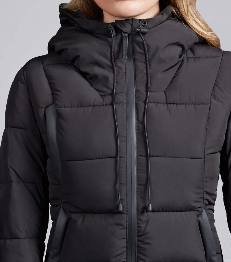 Sale - Casella Ladies Quilted Jacket Black 3