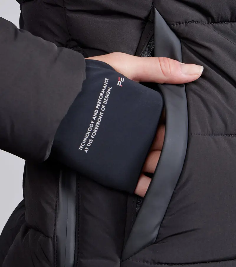 Sale - Casella Ladies Quilted Jacket Black 4