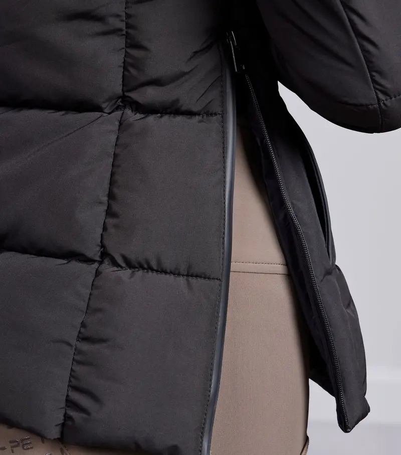 Sale - Casella Ladies Quilted Jacket Black 5