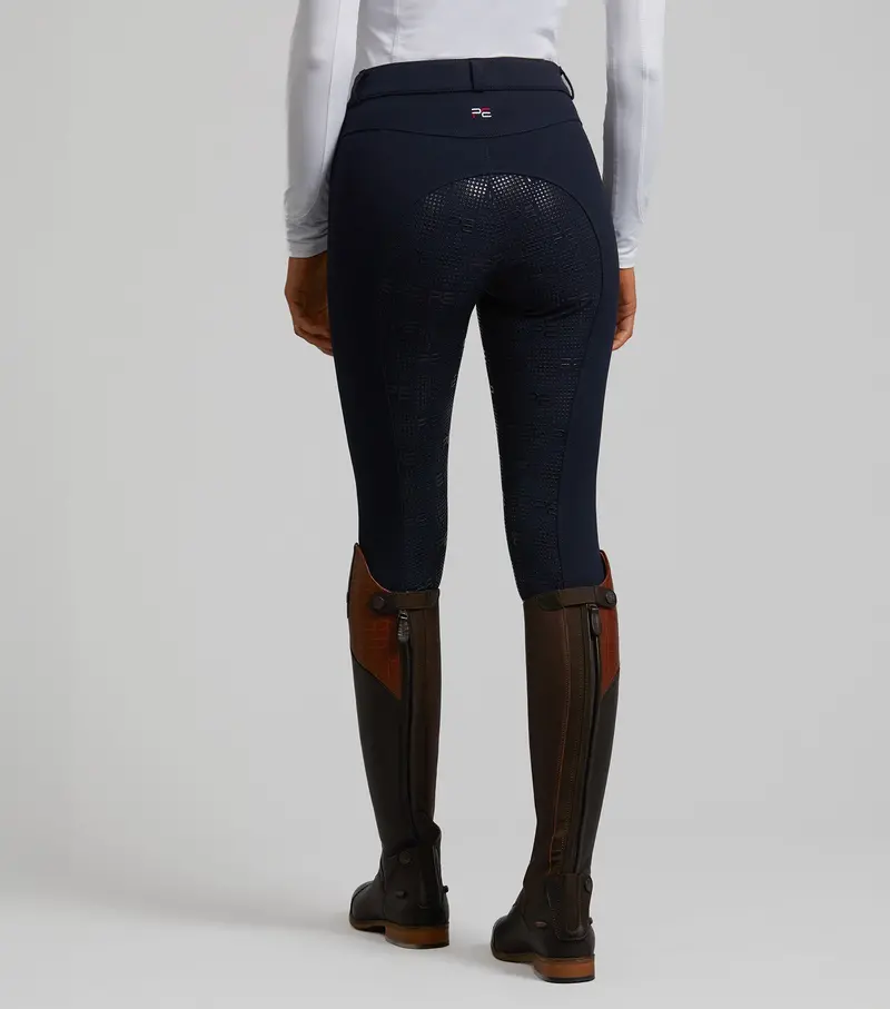 Sale - Cassa Ladies Full Seat Gel Riding Breeches Navy 2