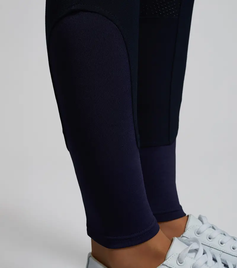 Sale - Cassa Ladies Full Seat Gel Riding Breeches Navy 4