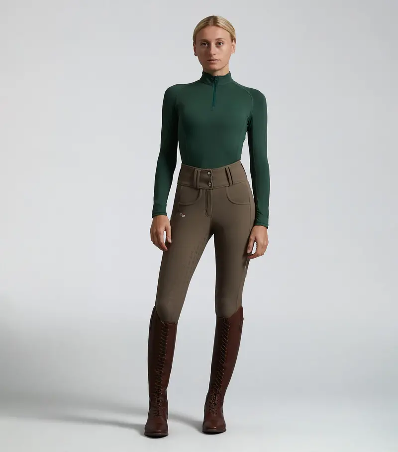 Sale - Coco Ii Ladies Gel Full Seat Riding Breeches Walnut 1
