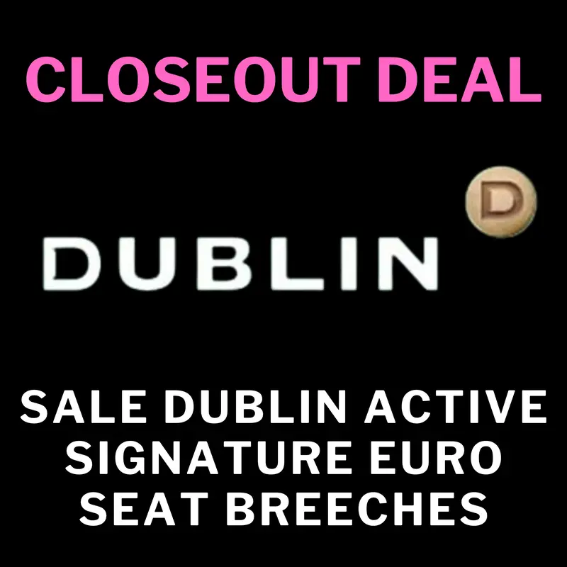 Sale Dublin Active Signature Euro Seat Breeches 1