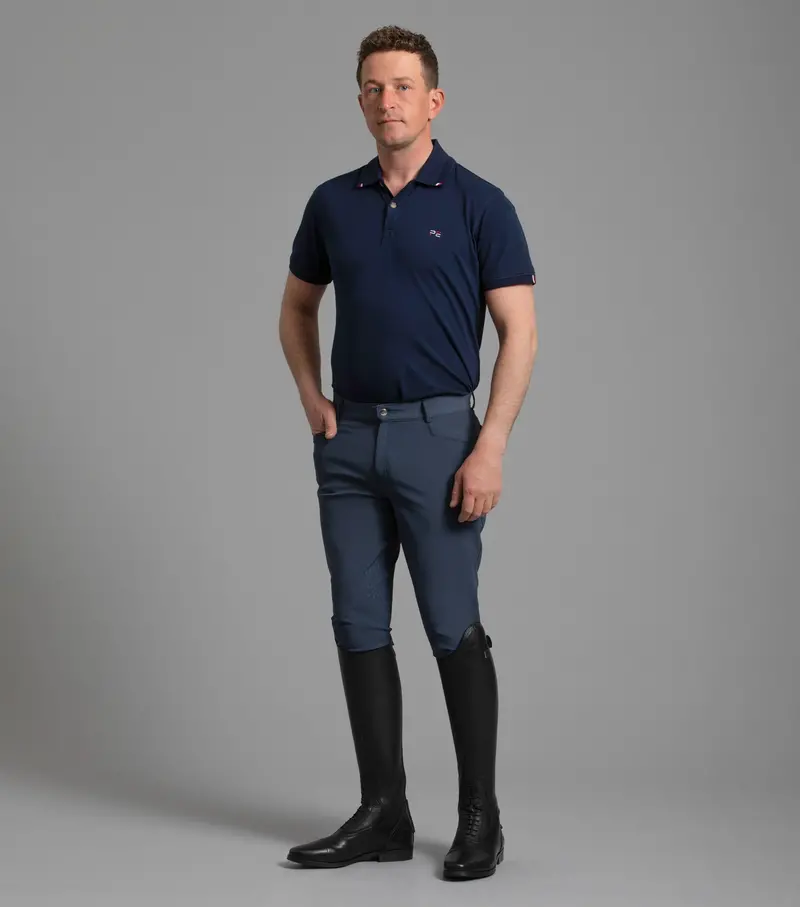 Sale - Emilio Men's Gel Knee Riding Breeches Navy 1