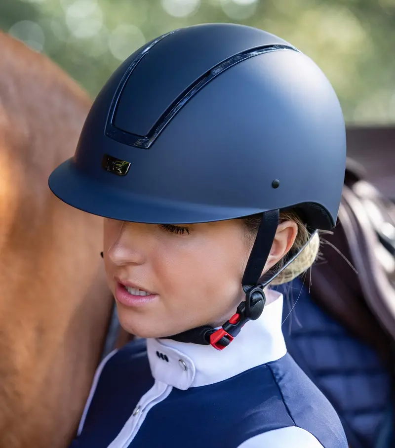 Sale Endeavour Horse Riding Helmet Navy 2