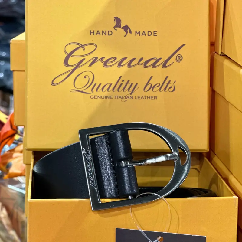 Sale Grewal Equestrian Italian Leather Riding Belt 1