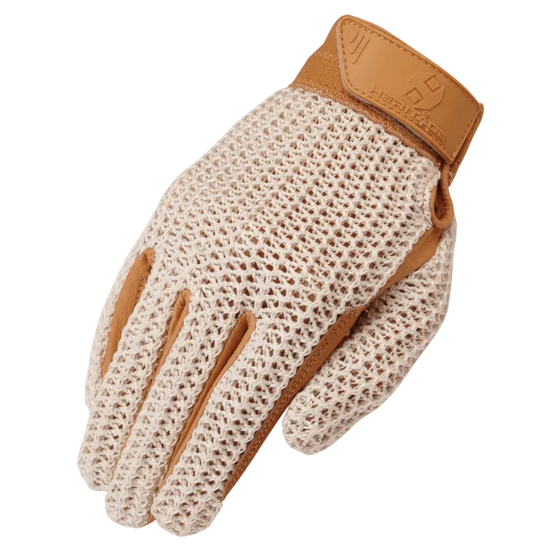 Sale Heritage Crochet Riding Glove 1