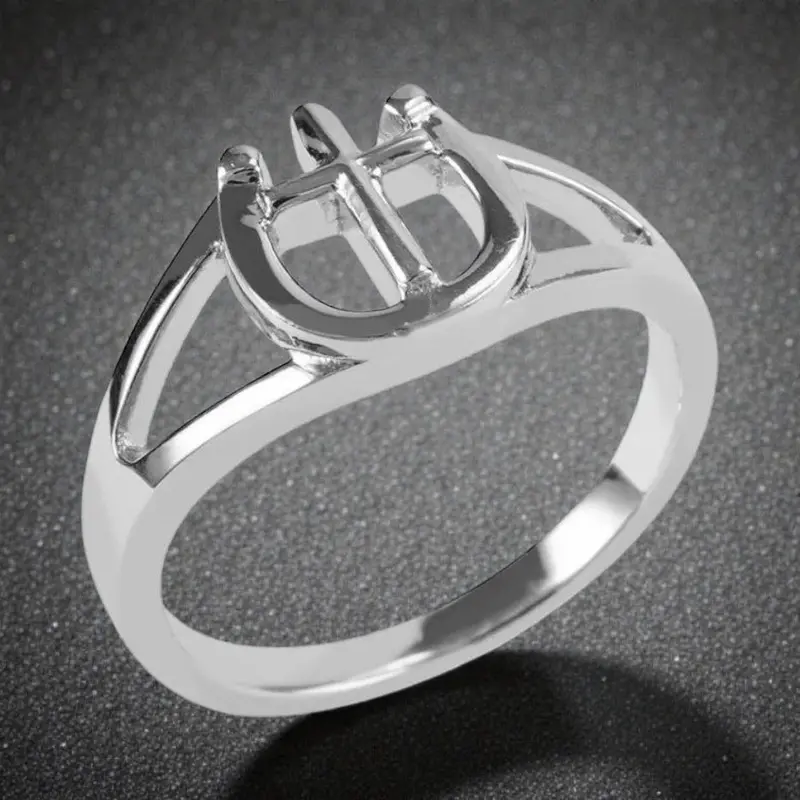 Sale Kelly Herd Cross & Horseshoe Ring 1