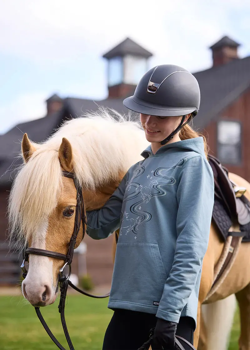 Sale Kerrits Kids Ride The Wind Fleece Hoodie 2