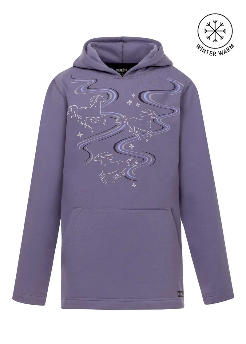 Sale Kerrits Kids Ride The Wind Fleece Hoodie 7