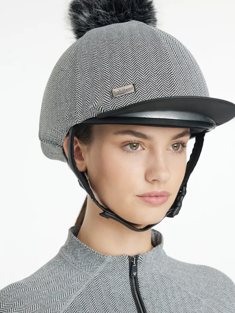 Sale Lemieux Aspen Herringbone Helmet Silk 1