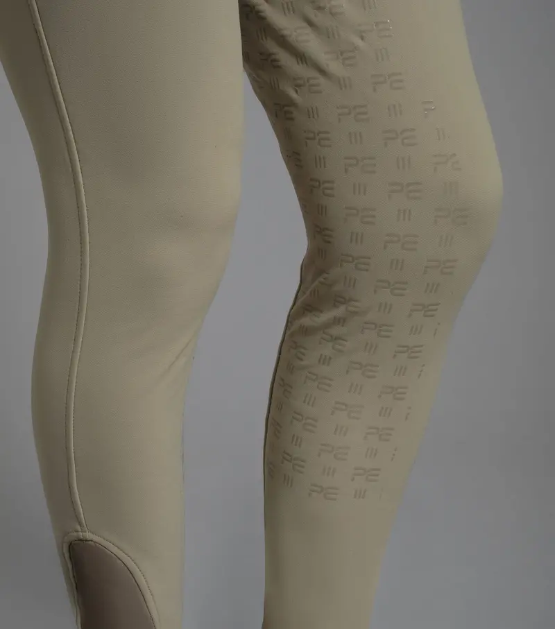 Sale - Levanzo Men's Full Seat Gel Competition Breeches Beige 4